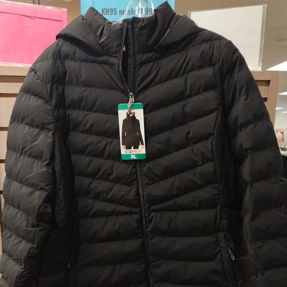 32 Degrees Heat Women's Hooded 4-Way Stretch Jackt NO TAG - Picture 5 of 5